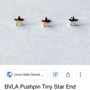 BVLA yellow gold star end